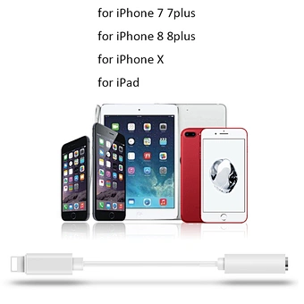 2019 Cheap original 3.5mm to adapter for Phone 7/7P/8/8P/X audio adapter headphone jack adapter for iphone