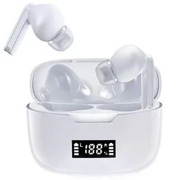 Hot selling noise cancelling sport wireless earbuds with power bank LED battery gaming headset wireless headphones