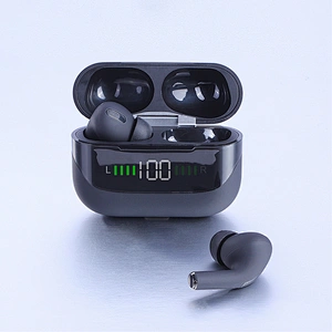 Bt 5.0 Wireless Headset Ipx-5 Waterproof Earphone Headphones With Led Display Earbuds