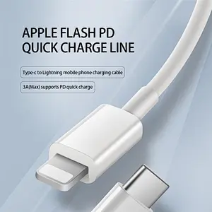 original ios fast charging wire cord data line 8pin lighting cable USB Sync charger cable for apple iphone 12/7/8/11 ipad