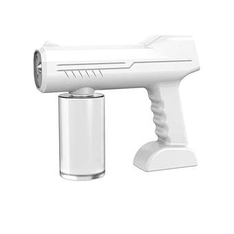 Mist Disinfection Machine Blue Light Sprayer Portable Steam Atomizer Blue Light nano fogging sprayer gun