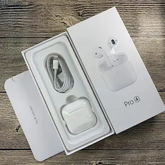 airpods pro 4 TWS earphone earbuds wireless headphone headset for iphone