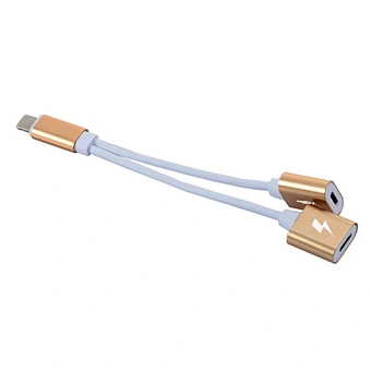 Headphones Jack Charge and Audio Splitter for iPhone 7 Audio Charging Adapter for Earphone