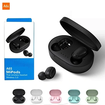 A6S TWS Wireless Headphones Wireless Earbuds BT 5.0 Earphone earbud for Xiaomi