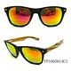 Unisex Real Bamboo Black Wood Sunglasses