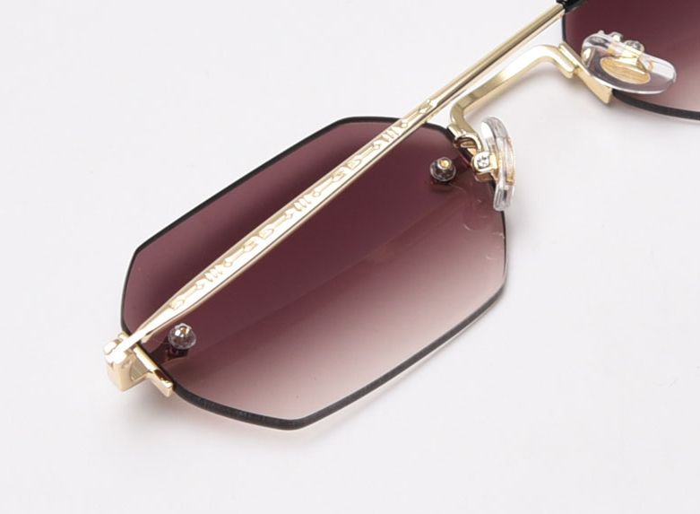 retro hexagon sunglasses, customized