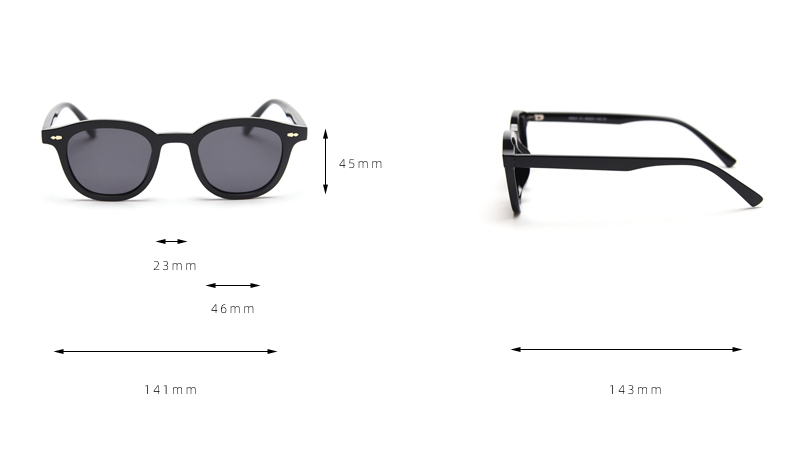 polarized plastic sunglasses, customized