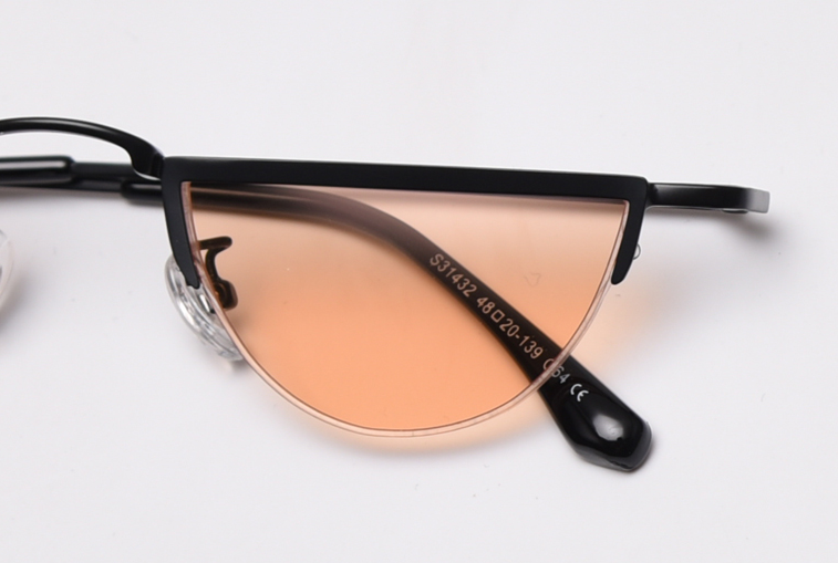 semi rimless sunglasses for women, factory