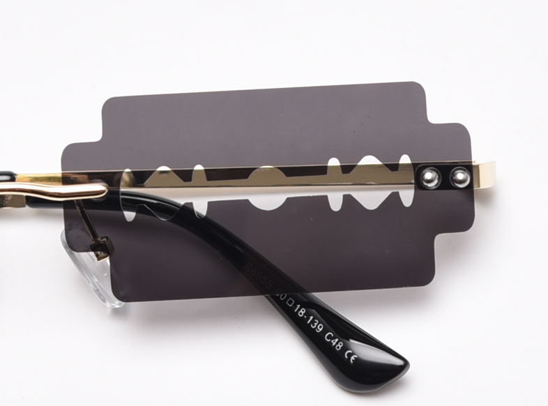 recycled metal sunglasses, no MOQ