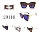 Lady New Style Cat-eye Mixed Frame Sunglasses