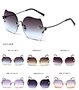 Frameless ladies sunglasses
