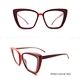2022 Hot Sale Custom Ladies Cat-eye Frame Sunglasses