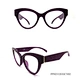 Purple Ladies Fashion Cat-eye Sunglasses