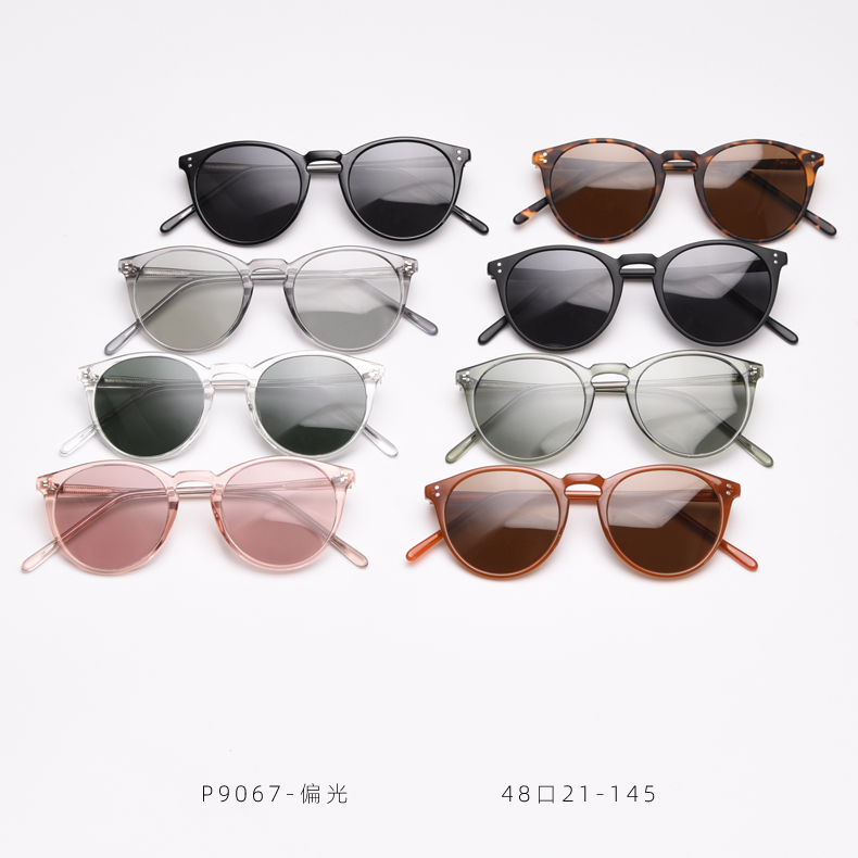 Round Retro Polarized Sunglasses