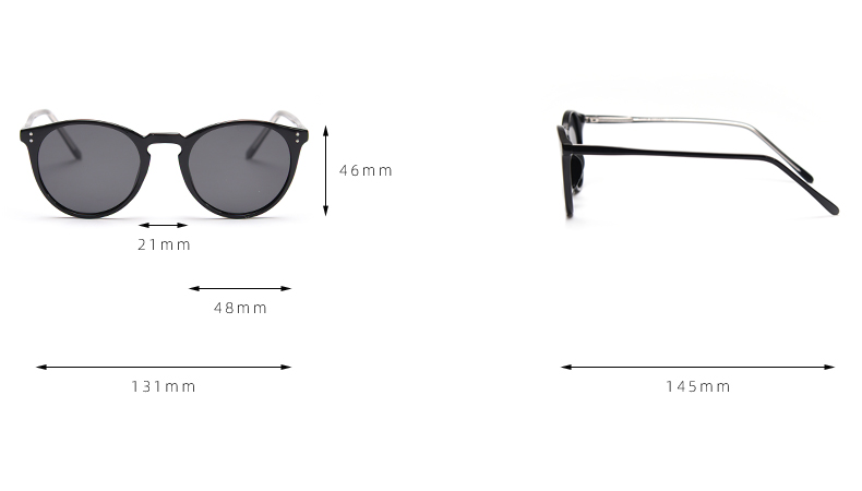 Round Retro Polarized Sunglasses Supplier