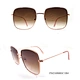 Rectangle Sunglasses Metal Frame