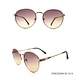 round shape metal sunglasses