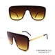 Metal  Oversized Sunglasses