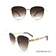 cat-eye shape metal sunglasses
