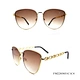 cat-eye shape metal sunglasses