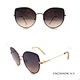 cat-eye shape metal sunglasses