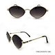 Metal Special Cat eye Sunglasses