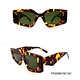 Fashion Rectangle PC Sunglasses