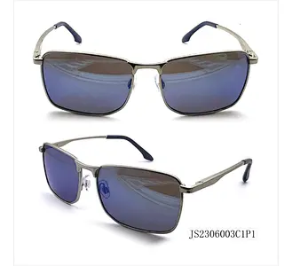 New Style Fashion Metal Square Lens Sunglasses