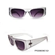 Fashion Rectangle PC Sunglasses