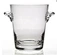 Customize  Bar Tableware Clear Glass  Ice Bucket for  Champagne  Whiskey Wine Beer