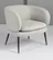 fabric leisure chair