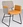 stackable dining arm chair