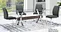 glass dining table