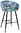 velvet bar chair