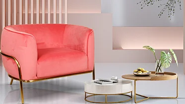 fabric leisure chair