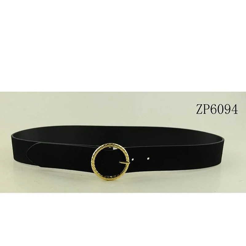 Cow Suede With Circle Buckle