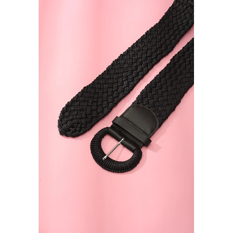 Black Elastic Belt