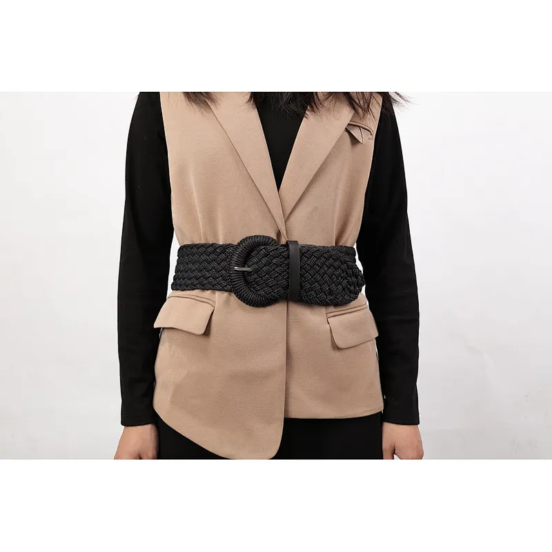 Black Elastic Belt