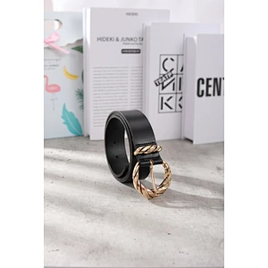 Instagram Style Leather Belt With Fashion Buckle
