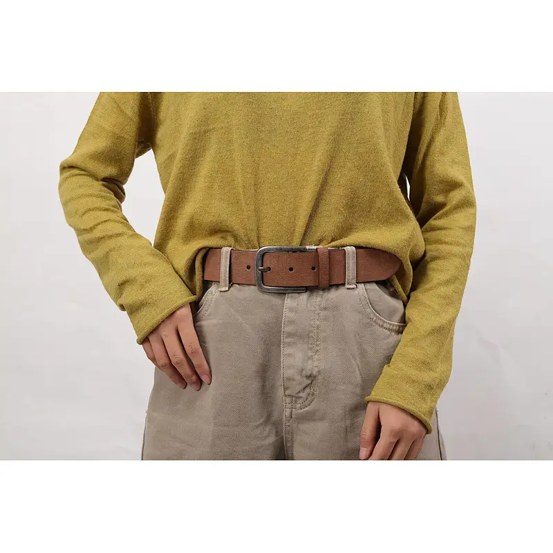 Classic Fashion Men's Belt with Convenient Buckle