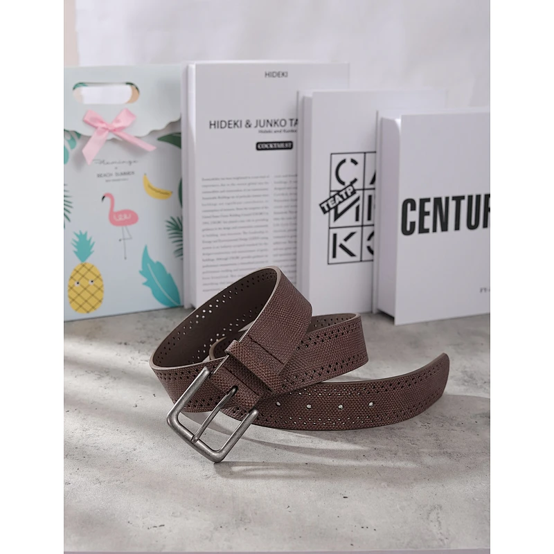 Fashion All-match Convenient Buckle PU Man’s PU Belts