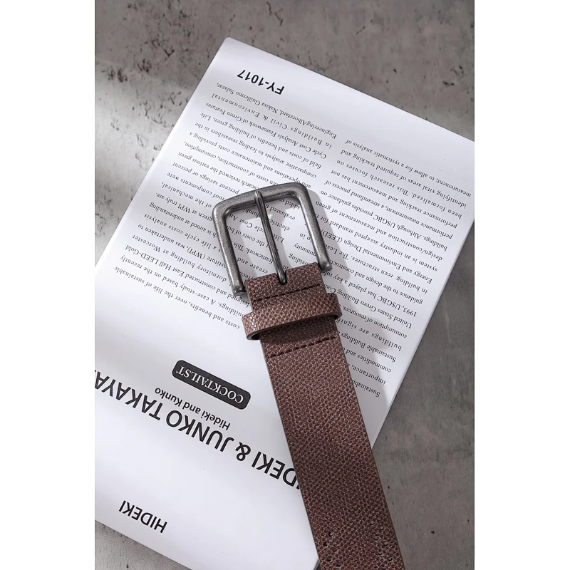 Fashion All-match Convenient Buckle PU Man’s PU Belts