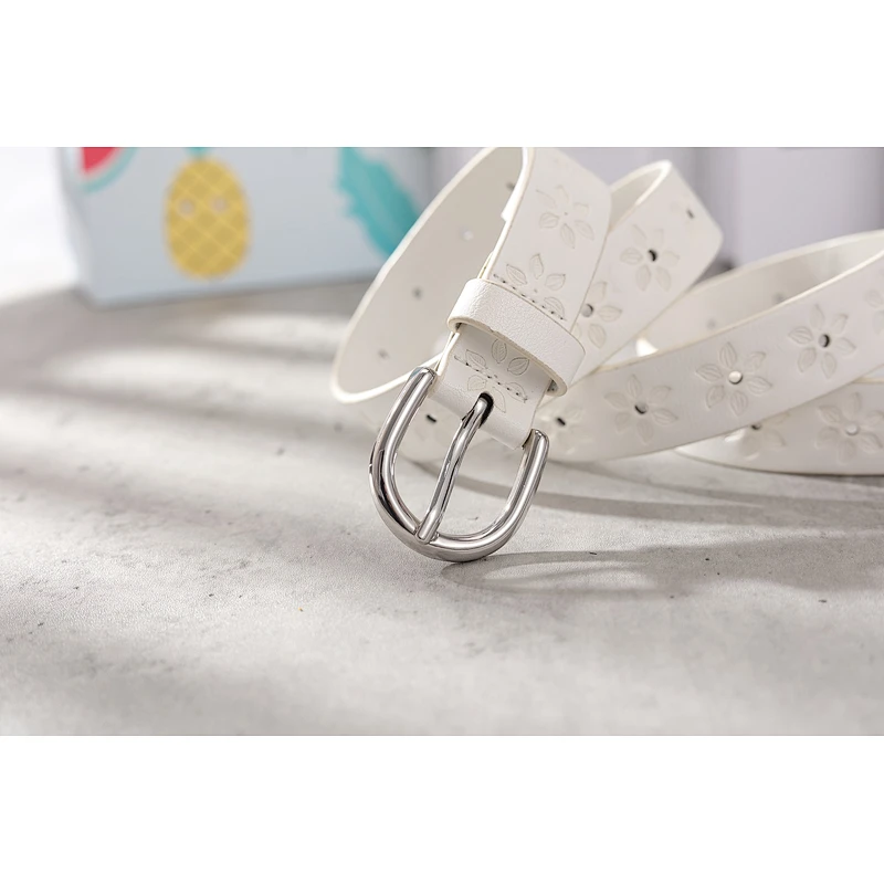 Priting Flower Lady's Belt