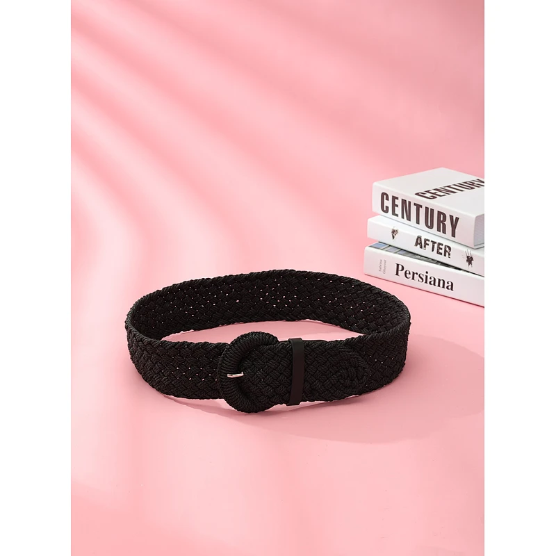 Black Elastic Belt