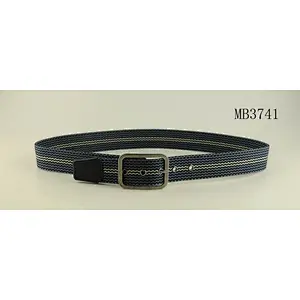 Leather Tail Cotton Belt