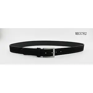 Matte Leather stitching Belt