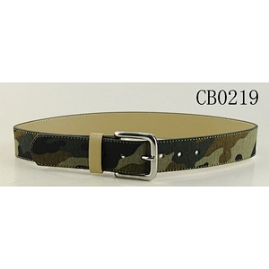 Camouflage color belt