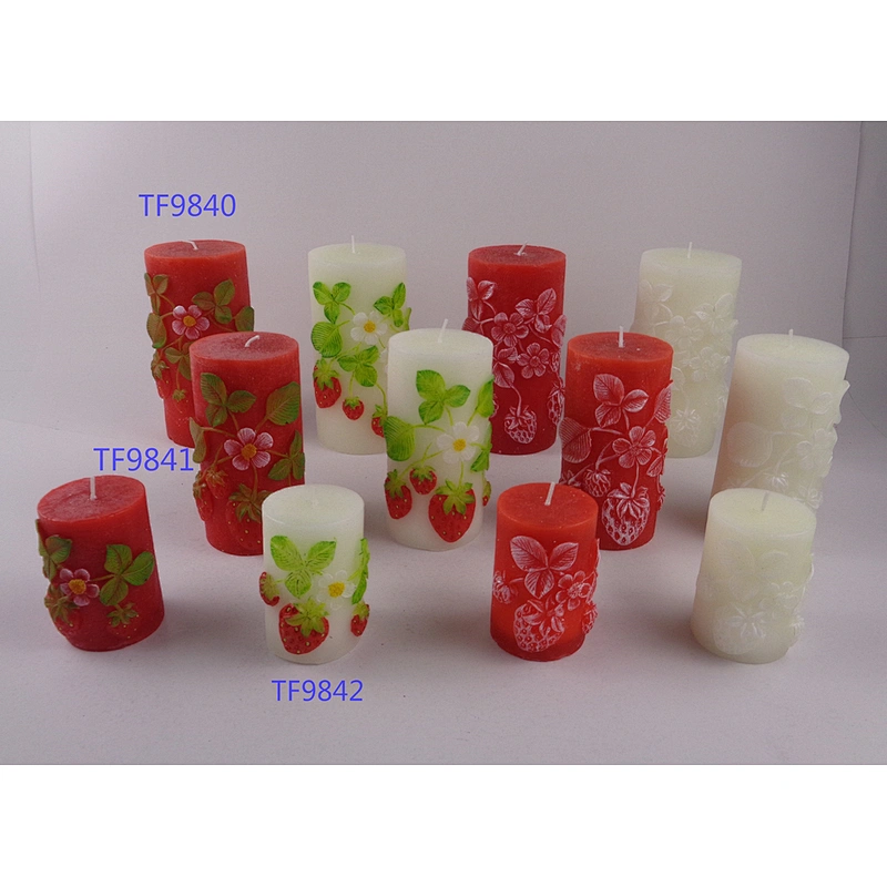 Fruit candle