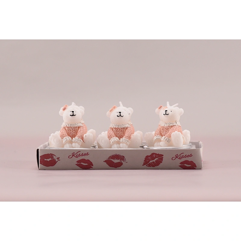 Bear candle