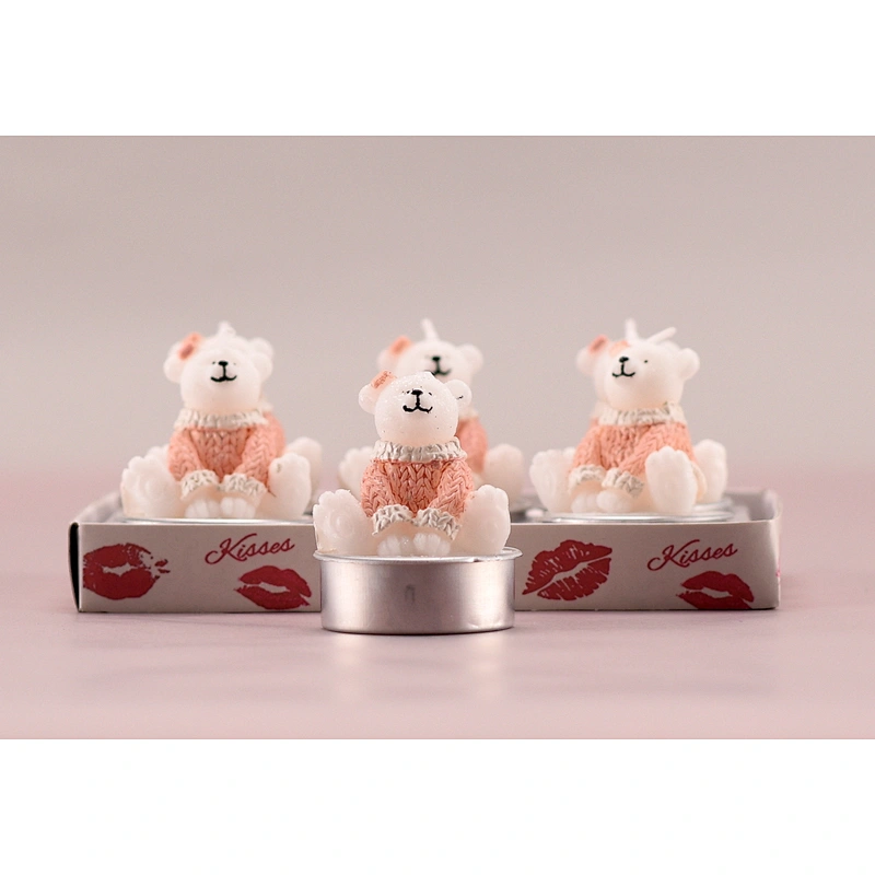 Bear candle